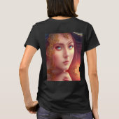 Fantasy-Kreatur Frauenprinzessin T-Shirt (Rückseite)