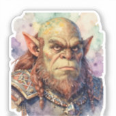 Fantasy Krieger: Dagar Aufkleber (Vorderseite)