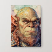 Fantasy Krieger: Dagar Button (Vorderseite)