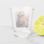 Fantasy-Krieger: Dagar Schnapsglas (Rückseite)