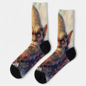 Fantasy Krieger: Dagar Socken (Linkes Detail)