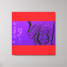 Fantasy-Kunst auf gespannter Leinwand gedruckt