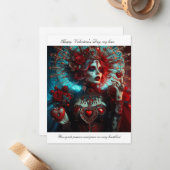 Fantasy Kunst der radikalen Liebe Mitteilungskarte (Vorderseite/Rückseite Beispiel)