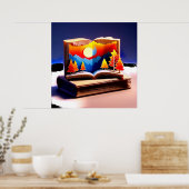 Fantasy-Kunst für modernes Zuhause & Geschenke Poster (Küche)