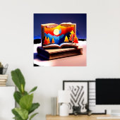 Fantasy-Kunst für modernes Zuhause & Geschenke Poster (Heimbüro)