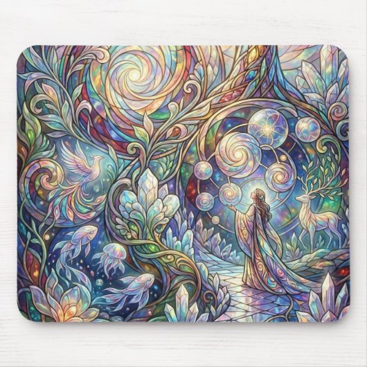 Fantasy-Kunst-Mauspad - Ehrfurcht Mousepad (Vorne)