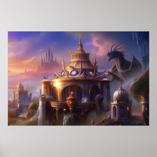 Fantasy Kunstmuseum Monte San Giorgio Poster (Vorne)