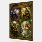 Fantasy-Kunstposter Acrylschild (Winkel)