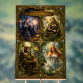 Fantasy-Kunstposter Acrylschild (Neutral)