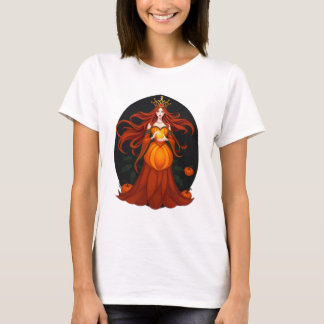 Fantasy-Kürbiskönigin T-Shirt