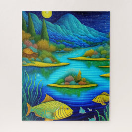 Fantasy Lake Festival Puzzle