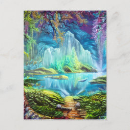 Fantasy Lake Postkarte