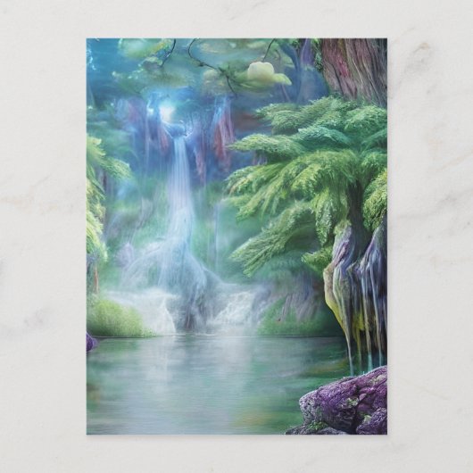 Fantasy Lake Postkarte (Vorderseite)