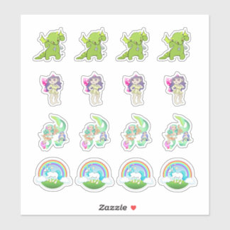 Fantasy Land Collection Kiss-Cut Stickers Aufkleber