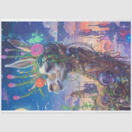 Fantasy Land Floral Design Entwerfen Seidenpapier