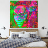 Fantasy Land Leinwanddruck (Insitu (Schlafzimmer))