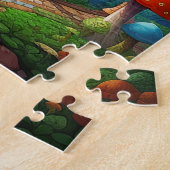 Fantasy-Landpuzzle Puzzle (Seite)