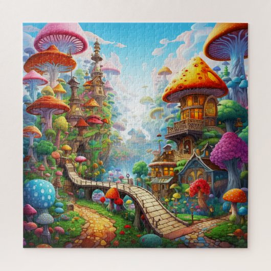 Fantasy-Landpuzzle Puzzle (Vertikal)
