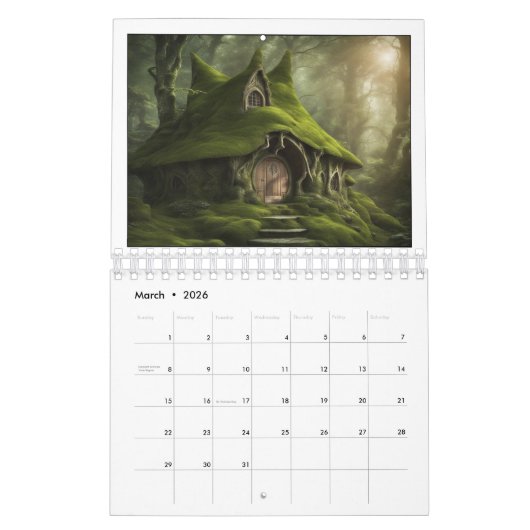 Fantasy Lands Kalender (Mär 2026)