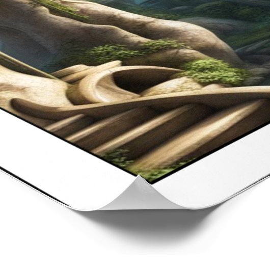 Fantasy Lands Poster (Ecke)