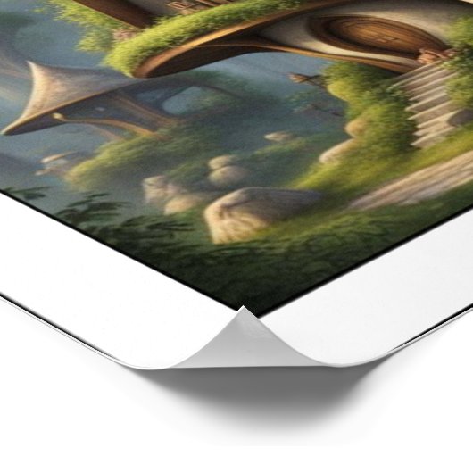 Fantasy Lands Poster (Ecke)