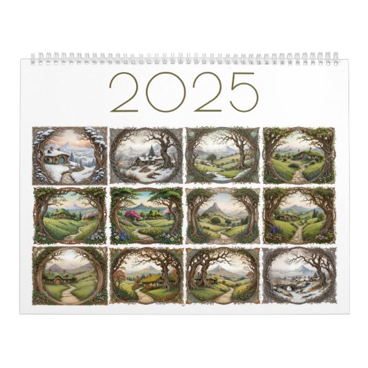 Fantasy Landscape 2025 Kalender (Titelbild)