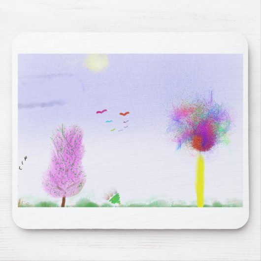 Fantasy Landscape Escape Mousepad (Vorne)