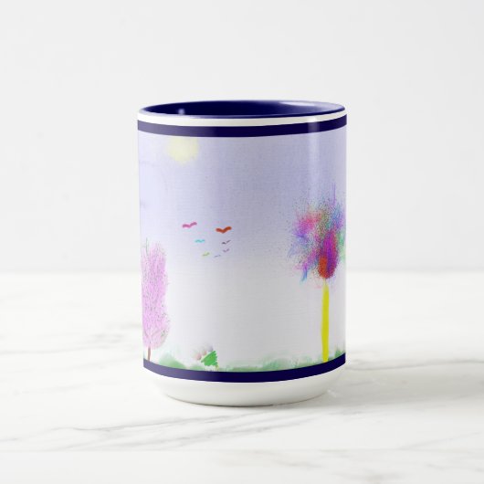 Fantasy Landscape Escape Mug Tasse (Zentrum)