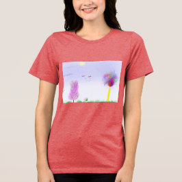 Fantasy Landscape Escape Women's T-Shirt Tri-Blend Shirt