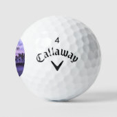 Fantasy Landscape Lila Golfball (Logo)