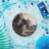 Fantasy landscape pappteller (Party)