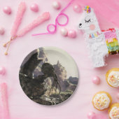 Fantasy landscape pappteller (Party)