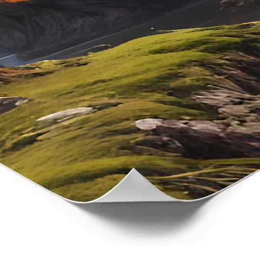 Fantasy Landscape Poster (Ecke)