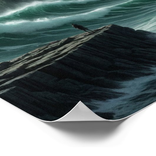 Fantasy Landscape Poster (Ecke)