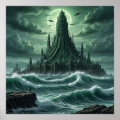 Fantasy Landscape Poster (Vorne)