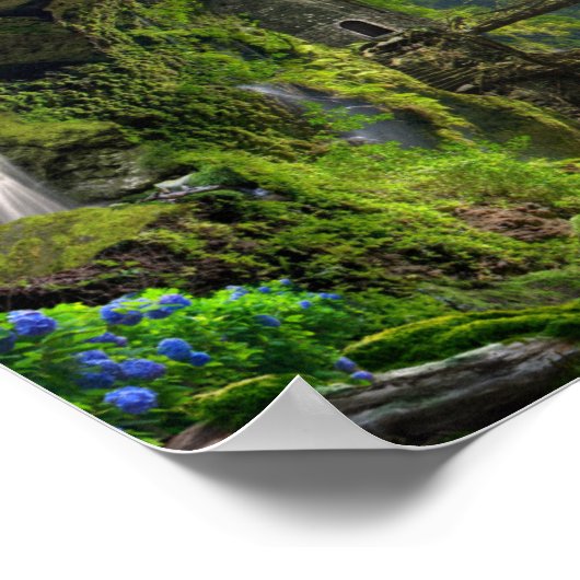 Fantasy Landscape Poster (Ecke)