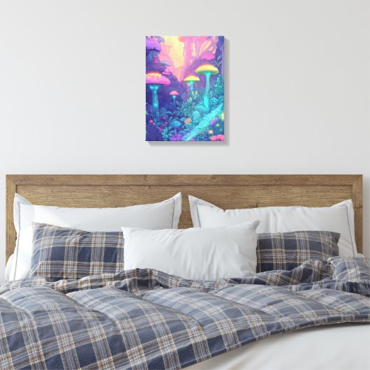 Fantasy Landschaft bedruckte Leinwand (Insitu (Schlafzimmer))