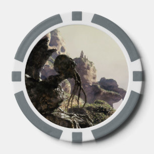Fantasy-Landschaft Pokerchips