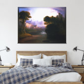 Fantasy Landschaft von Thomas Doughty Leinwanddruck (Insitu (Schlafzimmer))