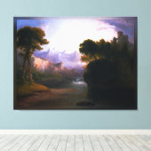 Fantasy Landschaft von Thomas Doughty Leinwanddruck (Insitu (Holzboden))