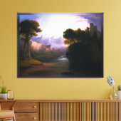 Fantasy Landschaft von Thomas Doughty Leinwanddruck (Insitu (Wohnzimmer))