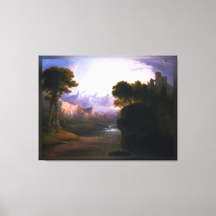 Fantasy Landschaft von Thomas Doughty Leinwanddruck
