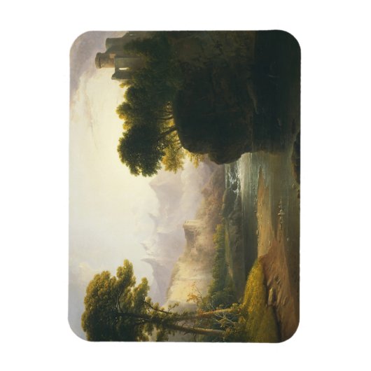 Fantasy Landschaft von Thomas Doughty Magnet (Vertikal)