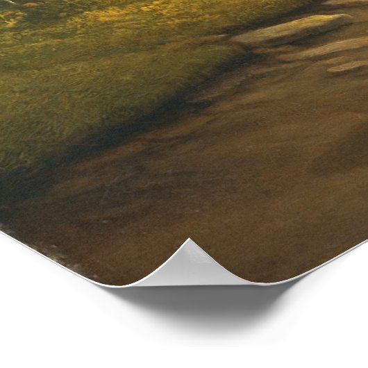 Fantasy Landschaft von Thomas Doughty Poster (Ecke)