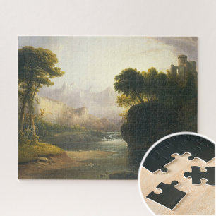 Fantasy Landschaft von Thomas Doughty Puzzle