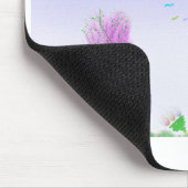 Fantasy-Landschafts-Escape-Mauspad Mousepad (Ecke)