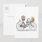 Fantasy Laufrad Postkarte (Vorne/Hinten)