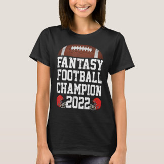 Fantasy League Champ 2022 Gewinner Fantasy Footbal T-Shirt