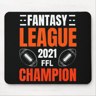 Fantasy League Champion Football 2021 Gewinner Vin Mousepad