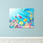 Fantasy Leinwanddruck (Insitu (Holzboden))